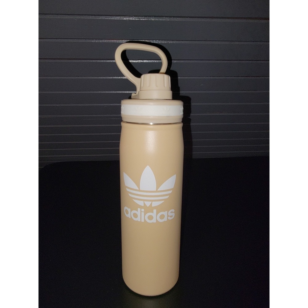 Adidas Originals 600 ML 20 oz Metal Water Bottle, Hot/Cold Double-Walled